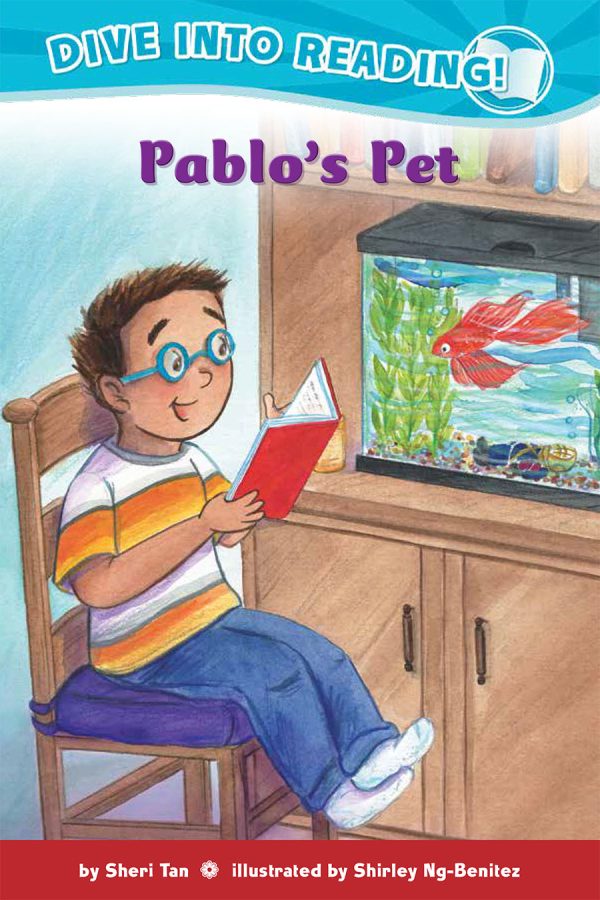 Front cover for Pablo's Pet (Confetti Kids #9) by Sheri Tan and Shirley Ng-Benitez