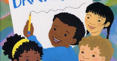 Front cover for David's Drawings by Cathryn Falwell and Cathryn Falwell