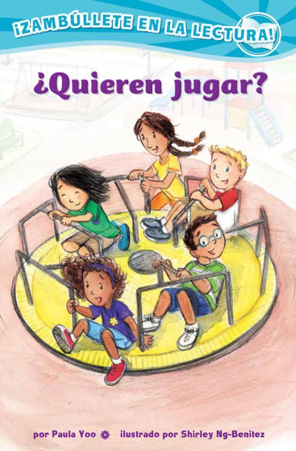 Front cover for ¿Quieren jugar? (Confetti Kids #2) by Paula Yoo and Shirley Ng-Benitez