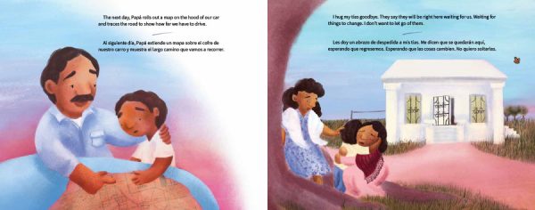 Interior spread #3 for Still Dreaming / Seguimos soñando by Claudia Guadalupe Martínez; Luis Humberto Crosthwaite; Luis Humberto Crosthwaite