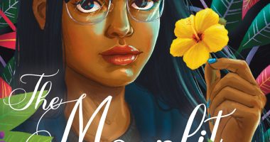 Front cover for The Moonlit Vine by Elizabeth Santiago and McKenzie Mayle