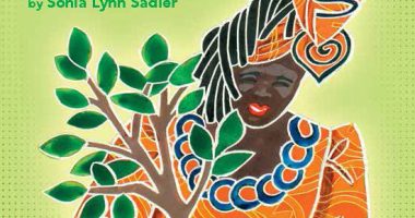 Front cover for The Story of Environmentalist Wangari Maathai by Jen Cullerton Johnson and Sonia Lynn Sadler