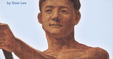 Front cover for The Story of Olympic Diver Sammy Lee by Paula Yoo and Dom Lee