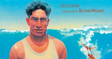 Front cover for Surfer of the Century by Ellie Crowe and Richard Waldrep