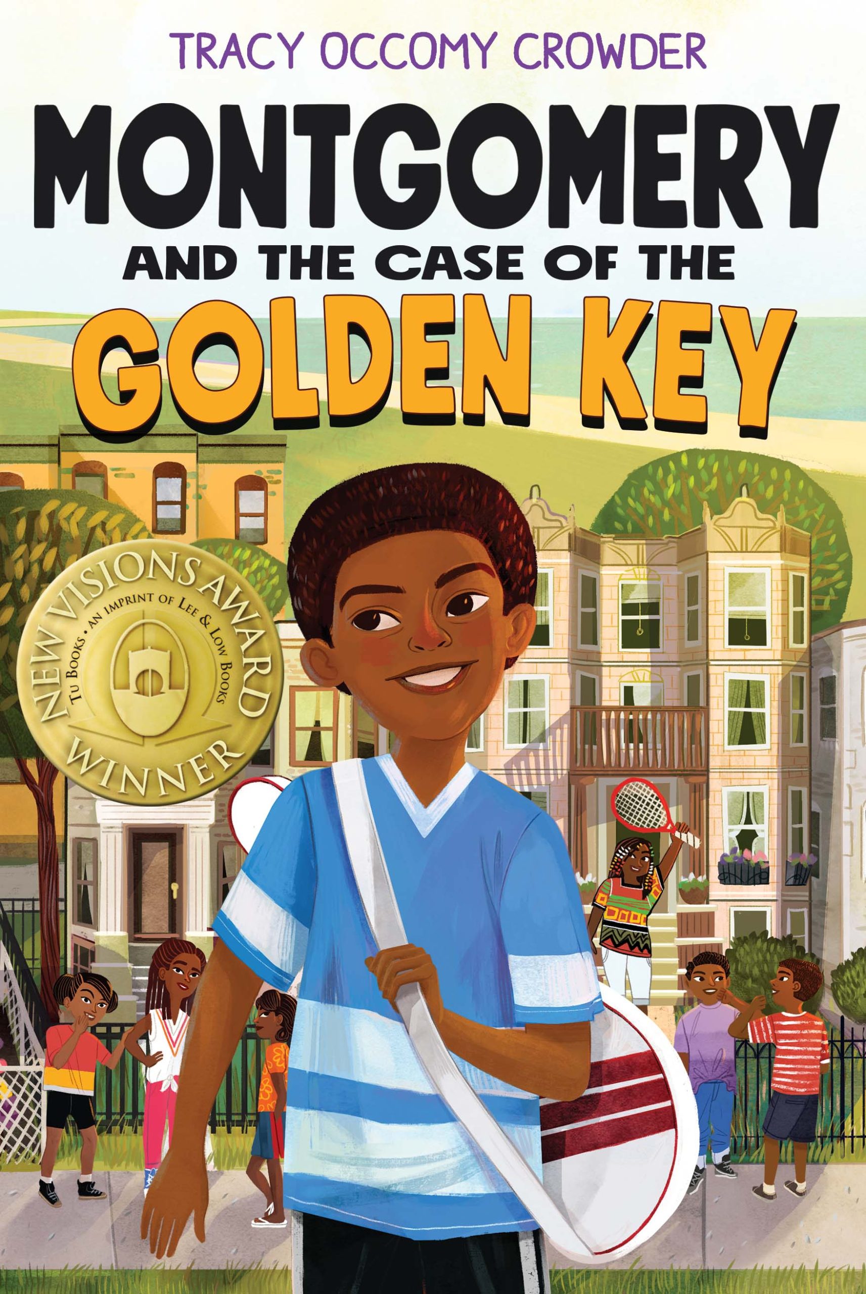 Front cover for Montgomery and the Case of the Golden Key by Tracy Occomy Crowder and Kristin Sorra