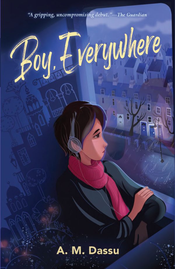 Front cover for Boy, Everywhere by A. M. Dassu and Daby Zainab Faidhi