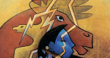 Front cover for La visión de Caballo Loco by Joseph Bruchac and S. D. Nelson