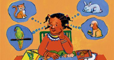 Front cover for ¿Me dejas tener una mascota? by Gwendolyn Hooks and Lisa Cinelli