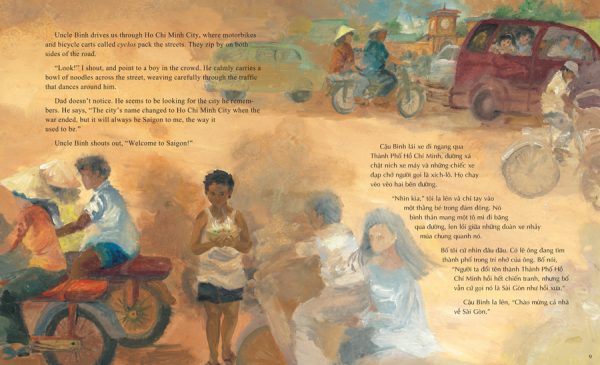 Interior spread #3 for Going Home, Coming Home by Truong Tran and Ann Phong