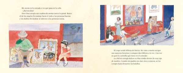 Interior spread #3 for La tienda de Mamá y Papá by Amelia Lau Carling and Amelia Lau Carling