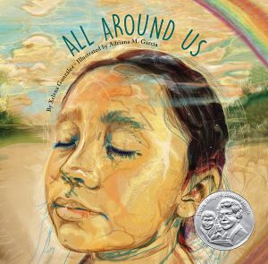 Front cover for All Around Us by Xelena González and Adriana M. Garcia