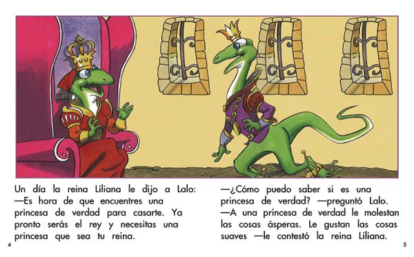 Interior spread #2 for Buscando una princesa de verdad by Barbara Flores; Elena Castro; Eddie Hernández and James Florez