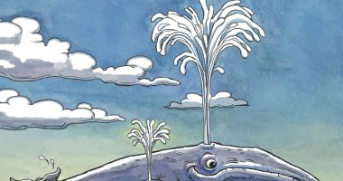 Front cover for Marina la ballena by Barbara M. Flores; Elena Castro; Eddie Hernández and Carlos Senties