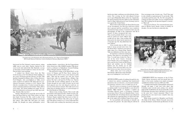 Interior spread #3 for Ringside Seat to a Revolution by David Dorado Romo