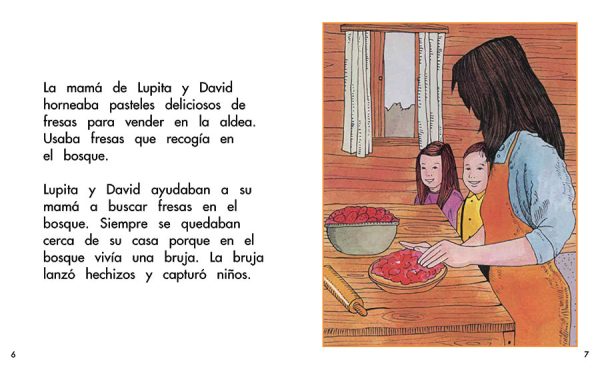 Interior spread #3 for Lupita y David by Barbara Flores; Elena Castro; Eddie Hernández and Michael Ramirez; Mary Ramírez-Greene