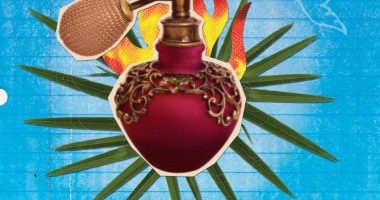 Front cover for The Smell of Old Lady Perfume by Claudia Guadalupe Martínez