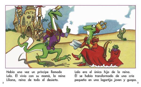 Interior spread #1 for Buscando una princesa de verdad by Barbara Flores; Elena Castro; Eddie Hernández and James Florez