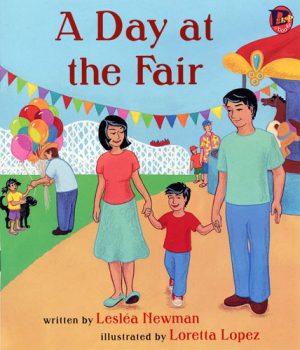 Front cover for A Day at the Fair by Lesléa Newman and Loretta Lopez