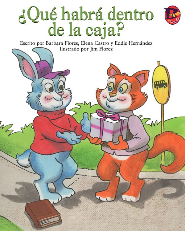 Front cover for ¿Qué habrá dentro de la caja? by Barbara Flores; Elena Castro; Eddie Hernández and James Florez