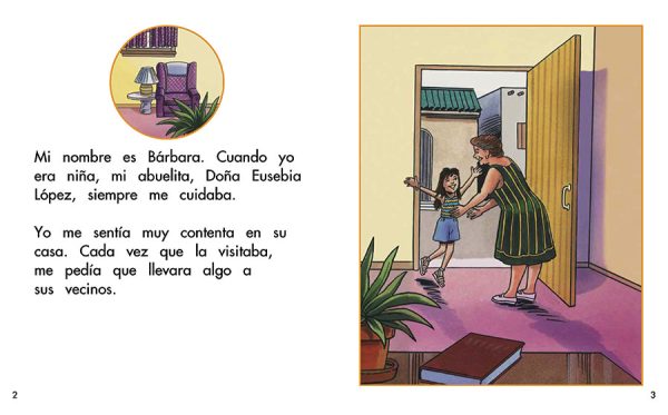 Interior spread #1 for Es mejor dar que recibir by Barbara Flores; Elena Castro; Eddie Hernández and Marty Martinez