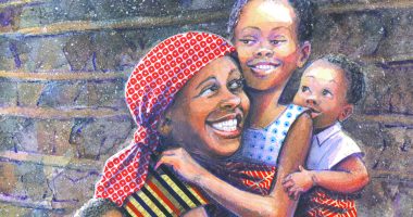 Front cover for Mamá Elizabeti by Stephanie Stuve-Bodeen and Christy Hale