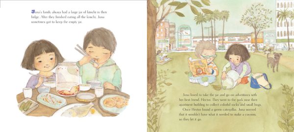 Interior spread #1 for Juna's Jar by Jane Park and Felicia Hoshino