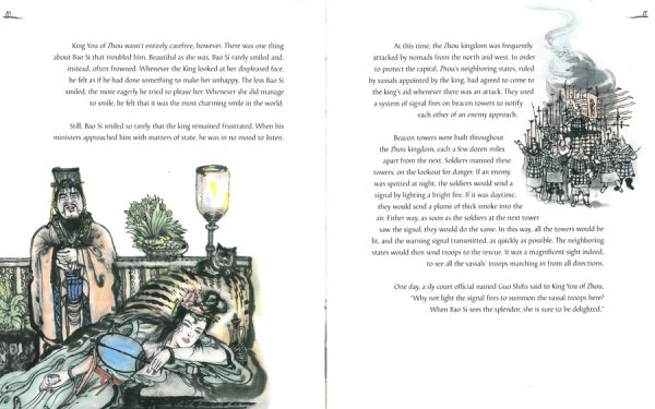 Interior spread #3 for Chinese History Stories Volume 1 by Renee Ting