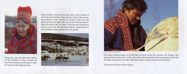 Interior spread #2 for Vanishing Cultures: Far North by Jan Reynolds and Jan Reynolds