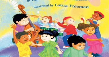 Front cover for Jazz Baby - Bebop by Carole Boston Weatherford and Laura Freeman