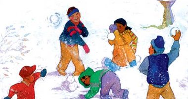 Front cover for Gran pelea de bolas de nieve by Danilo Figueredo and Hector Lee