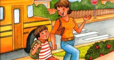 Front cover for El primer día de escuela by Gaylia Taylor and Alexandra Artigas