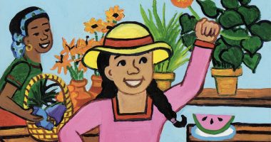 Front cover for Los colores de Carmen by Maria Strom and Maria Diaz Strom