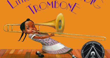Front cover for Little Melba and Her Big Trombone by Katheryn Russell-Brown and Frank Morrison