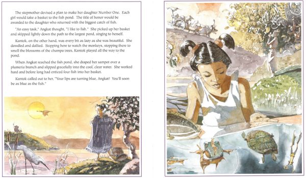 Interior spread #2 for Angkat by Dr. Jewell Reinhart Coburn and Eddie Flotte