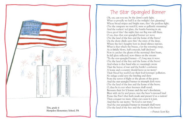 Interior spread #3 for Songs for America's Children by Kim Adlerman; Danny Adlerman