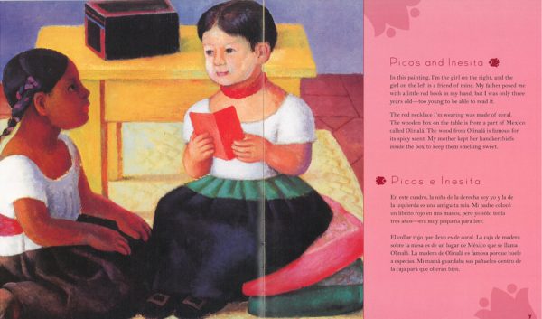 Interior spread #2 for My Papa Diego and Me / Mi papá Diego y yo by Guadalupe Rivera Marin and Diego Rivera