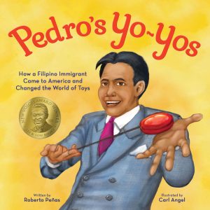 Front cover for Pedro's Yo-Yos by Rob Peñas and Carl Angel