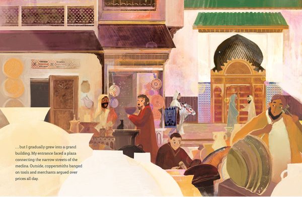 Interior spread #3 for Behind My Doors by Hena Khan and Nabila Adani