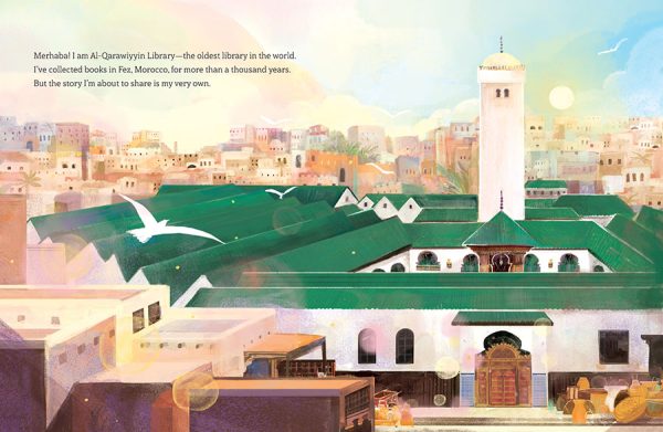 Interior spread #1 for Behind My Doors by Hena Khan and Nabila Adani