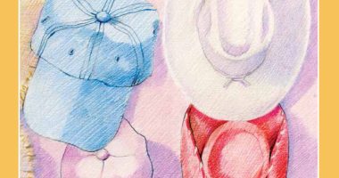 Front cover for Lots of Hats by Elena Castro; Barbara Flores; Eddie Hernandez and Michael Ramirez