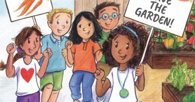 Front cover for The Protest (Confetti Kids #10) by Samantha Thornhill and Shirley Ng-Benitez
