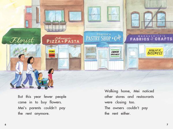 Interior spread #2 for A Special Goodbye (Confetti Kids #12) by Samantha Thornhill and Shirley Ng-Benitez