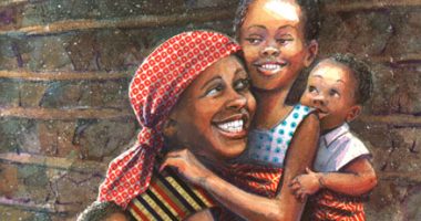 Front cover for Mama Elizabeti by Stephanie Stuve-Bodeen and Christy Hale