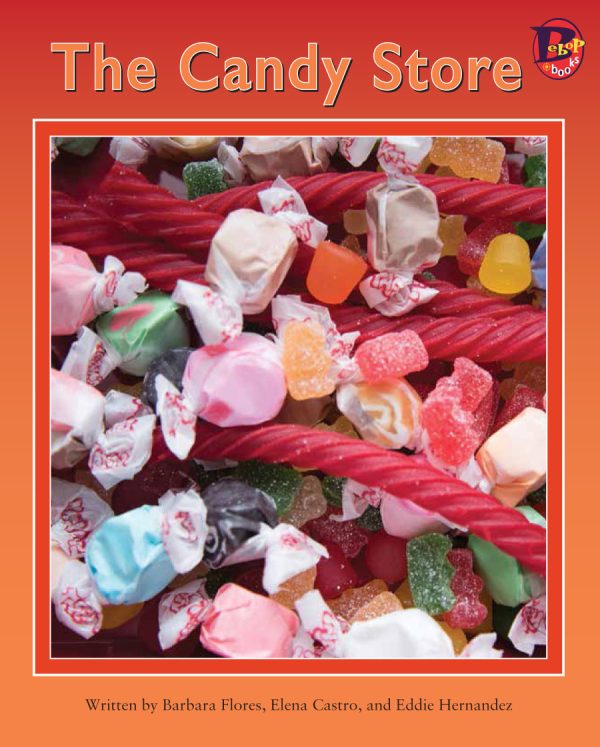 Front cover for The Candy Store by Elena Castro; Barbara Flores; Eddie Hernandez