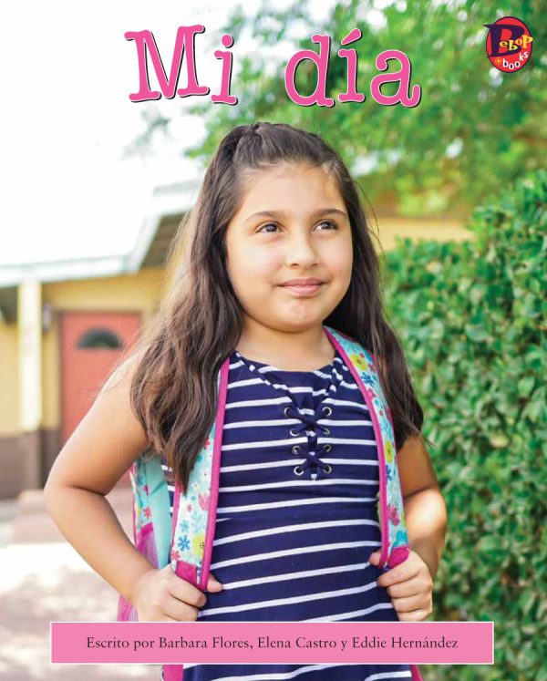 Front cover for Mi día by Elena Castro; Barbara Flores; Eddie Hernandez