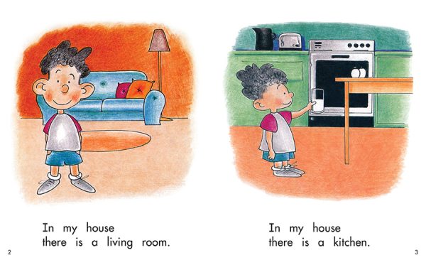 Interior spread #2 for In My House by Elena Castro; Barbara Flores; Eddie Hernandez and Michael Ramirez