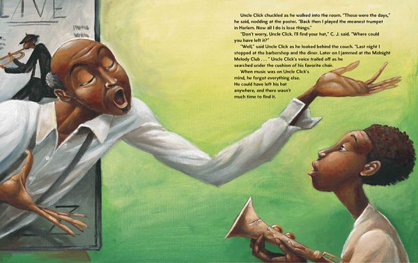 Interior spread #2 for Sweet Music in Harlem by Debbie Taylor and Frank Morrison