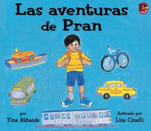 Front cover for Las aventuras de Pran by Tina Athaide and Lisa Cinelli