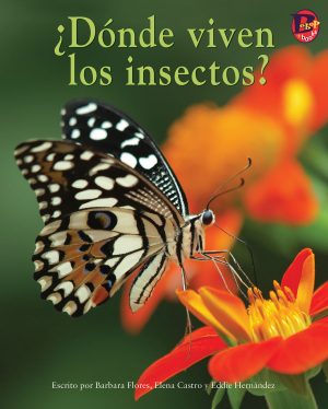 Front cover for ¿Dónde viven los insectos? by Barbara Flores; Elena Castro; Eddie Hernández