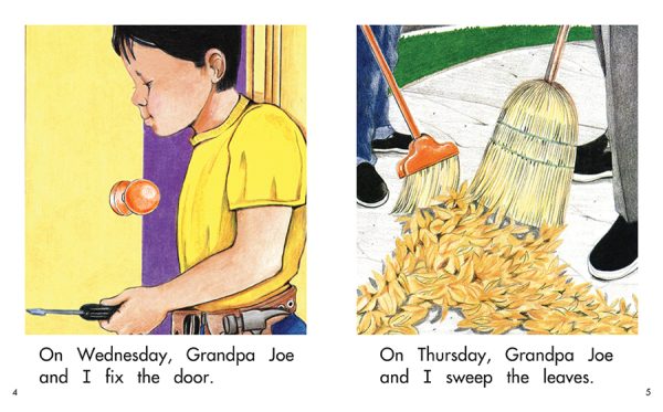 Interior spread #3 for My Grandpa Joe by Elena Castro; Barbara Flores; Eddie Hernandez and Michael Ramirez